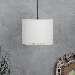 BTR CRAFTS White Cylindrical shaped Contemporary Ceiling Lamp-picture-42