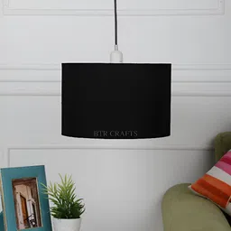 BTR CRAFTS Black Cylindrical shaped Contemporary Ceiling Lamp-picture-36