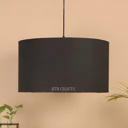 BTR CRAFTS Black Cylindrical shaped Contemporary Ceiling Lamp-picture-30