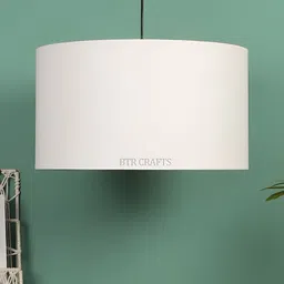 BTR CRAFTS White Cylindrical shaped Contemporary Ceiling Lamp-picture-45