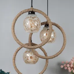 foziq Black & White Printed Ceiling Lamps-image-57
