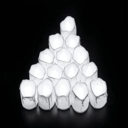 Kuber Industries 24Pcs White Led Candle Table Lamp-15