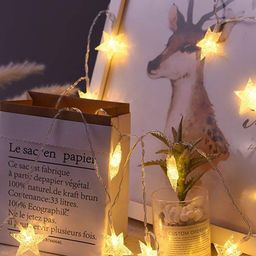 Quace Yellow Star Fairy String Lights image 2