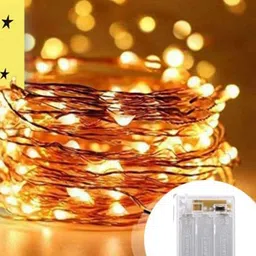 Quace Yellow Rice Fairy String Lights image 3