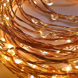 Quace Yellow Rice Fairy String Lights image 5