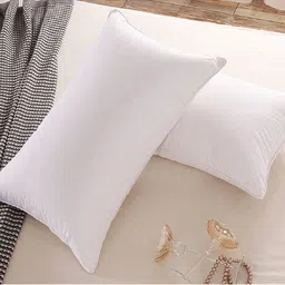 JDX Set Of 2 White Solid Rectangular Sleeping Pillow image 3
