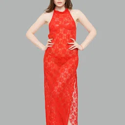 N-Gal Lace Maxi Nightdress-image-48