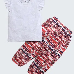 The Magic Wand Girls Multicoloured Top with Trousers-image-28