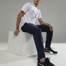Puma Men Blue Dwane Peacoat Running Shoes-picture-26