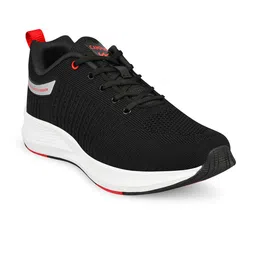Campus Men Black Mesh Running Non-Marking Shoes-47
