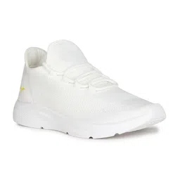 Flying Machine Men White Textile Walking Shoes-picture-47