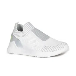 Flying Machine Men Off White Textile Walking Shoes-picture-57