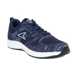 Power Men Blue Textile Running Non-Marking Shoes-picture-30