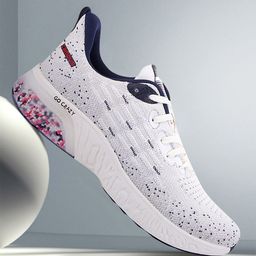 Campus Men Off-White Mesh Running Shoes-picture-23