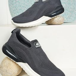 HRX by Hrithik Roshan Men Grey & White Flyknit Lunar Running Shoes-picture-28