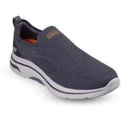 Skechers Go Walk Arch Fit 2.0 - Knitte Men's Self Design Slip On Walking Shoes-0