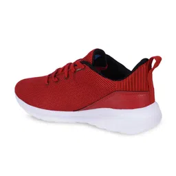 Campus Men Red Mesh CRUNCH Running Shoes image 2