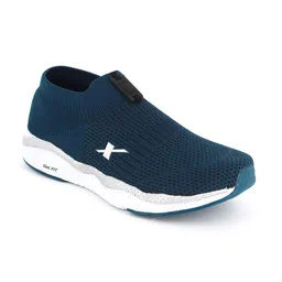 Sparx Men Blue Mesh Running Non-Marking Shoes image 2