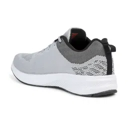 JQR Men SPECIAL-001 Grey Mesh Running Shoes image 4