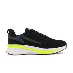 HRX by Hrithik Roshan Men Black & White 3D Flex Mesh Marking Running Shoes image 4