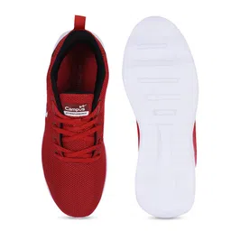 Campus Men Red Mesh CRUNCH Running Shoes image 3