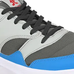 OFF LIMITS Men Grey Mesh Running Non-Marking Shoes image 3