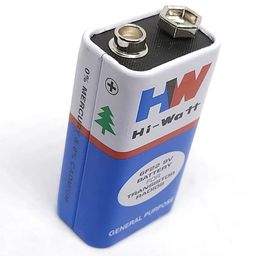 MICROUSB Compatible with HW Hi-Watt 6F22 9V Battery (Pack of 2) image 4
