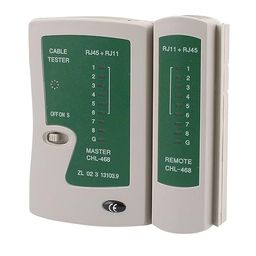 generic SP Electron RJ11 RJ45 Cable Tester, LAN Network Tester/Continuity Tester for RJ45 RJ11 Data Cable Twisted Pair Connections, CAT5/CAT6/CAT7 UTP LAN Wire Test Tool image 1