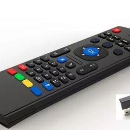 CLEGO Voice Air Mouse Remote Controller with Keyboard - 2.4 Ghz Wireless Connection, Intelligent Learning (IR), Voice Control Air Fly Smart Remote for PC, Smart TV, Android TV Box image 1