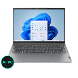 Lenovo IdeaPad Pro 5i Intel Core Ultra 9 14th Gen Thin and Light Laptop (32GB, 1TB SSD, Windows 11 Pro, 14 inch OLED Display, Arctic Grey, 1.46 KG)-image-6