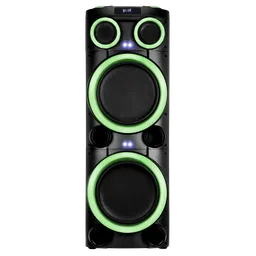 Croma Explode 2.0 1400W Bluetooth Party Speaker with Mic (RGB Party Laser Light, Preset EQ Modes, Black) image 3