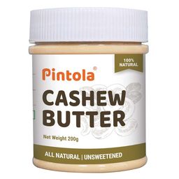 Pintola All Natural Cashew Butter,  Natural  0.200 kg -29