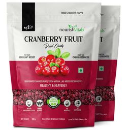 NourishVitals Cranberry Candy,  Cranberry (Pack of 2)  0.200 kg -12