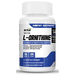 NutriJa L-Ornithine HCL Powder,  50 g -107
