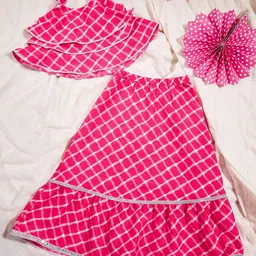 Stylo Bug Girls Printed Ready to Wear Lehenga & Choli-image-90