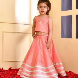 Rangpur Girls Gotta Patti Ready to Wear Silk Lehenga Choli-picture-22