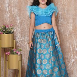 Aj DEZInES Girls Ready to Wear Lehenga & Choli Set-image-73
