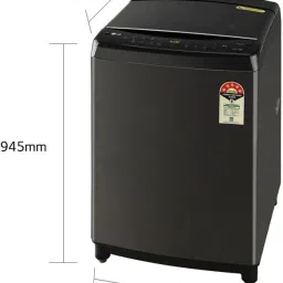 lg 10 kg with Wi-Fi Enabled,AI Direct Drive Technology Fully Automatic Top Load with In-built Heater Black image 5
