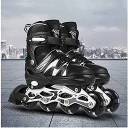 skediz High quality Skating in-line Shoe have LED wheel In-line Skates In-line Skates - Size 6-9 UK image 3
