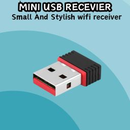 GUGGU (Wi-Fi Receiver) with Multi-Device Connectivity For All Pc System and LaptopH467 USB Adapter-image-57