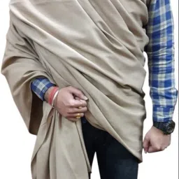 Hemant Polyester Wool Blend Woven Men, Women Shawl-image-72