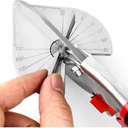 ORGINAL QUALITY 45-135 Degree Multi Angle Miter Shear Cutter Hand Tools Scissors Shear Multi Angle Wire Duct Cutter Hand Scissors Trim Tool Pipe Cutter-15