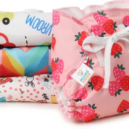 ® Waterproof Padded Cotton Smart Langot with Gentle Elastics-StayDry Layer-15