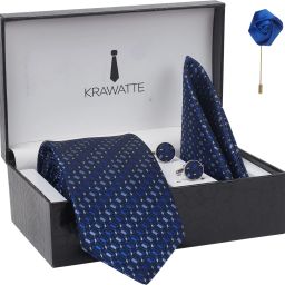 KRAWATTE Satin Tie & Cufflink-picture-19