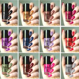 Quick Dry Long Lasting Nail Paint Combo Offer Set of 12 (ADW) Multicolor-image-16