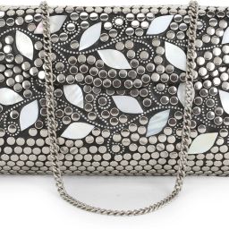 Party, Casual Silver, WhiteClutch-image-3