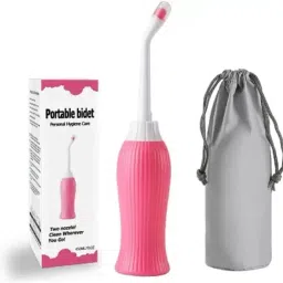 Portable bidet, Jet Spray for Toilet | Retractable, 2 angled Nozzles ND295 Manual Bidets-image-57