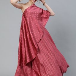 AKS Geometric Printed Ready To Wear Lehenga Choli-image-81