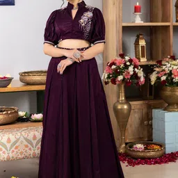 Lavanya The Label Embroidered Ready to Wear Lehenga & Choli-picture-28