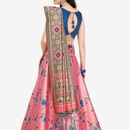 Kaizen TEXO FAB Printed Semi-Stitched Lehenga & Unstitched Blouse With Dupatta image 3